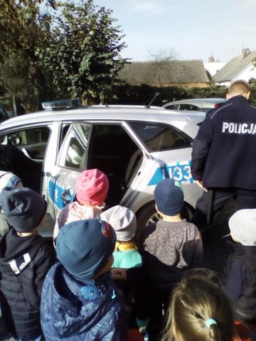 Policjant w przedszkolu