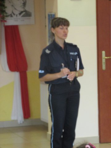 Policjant w Szkole
